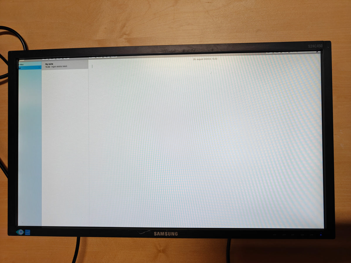 Samsung S24C450B 24" Full HD LED-skærm – 1920×1080 – DVI/VGA