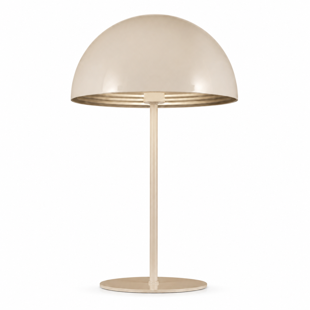 Seeddesign Half Moon bordlampe blank hvid Ø36 cm