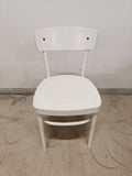IKEA IDOLF stol i hvid – Ola Wihlborg – 42 × 47 × 80 cm